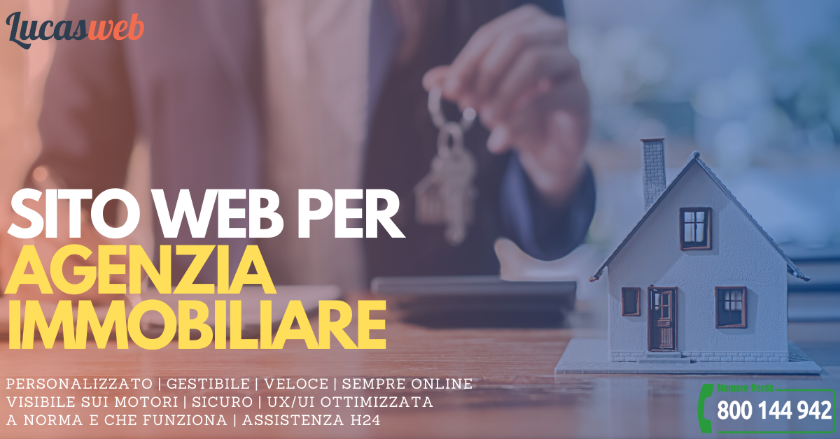 Realizzazione sito web per agenzia immobiliare o impresa di costruzioni