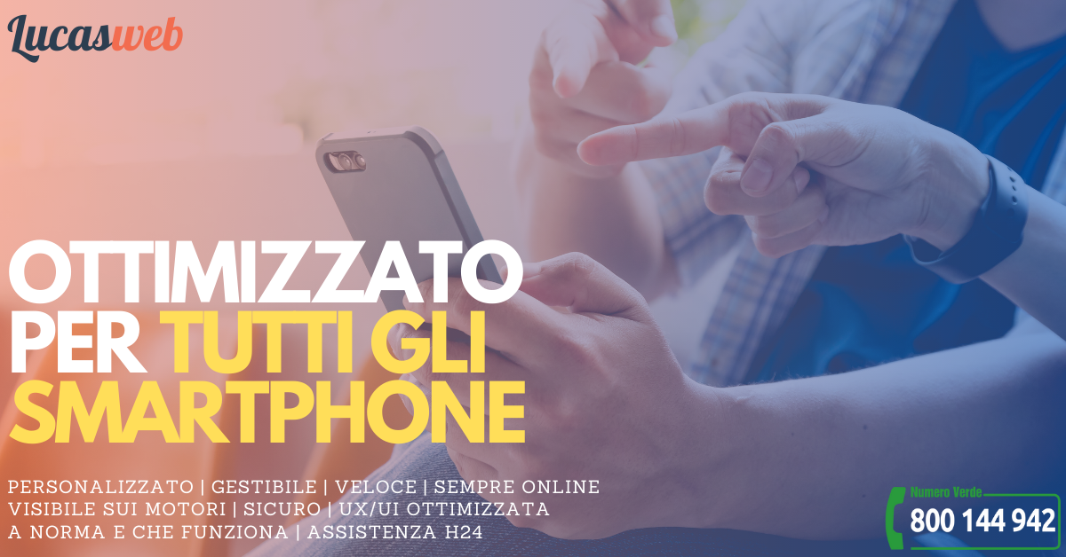 Sito web per smartphone e cellulare per agenzia immobiliare o impresa di costruzioni