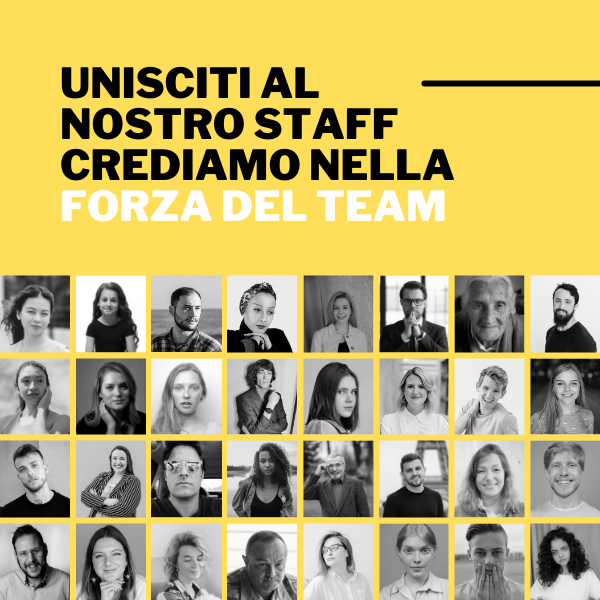 Unisciti al team di specialisti web della nostra web agency