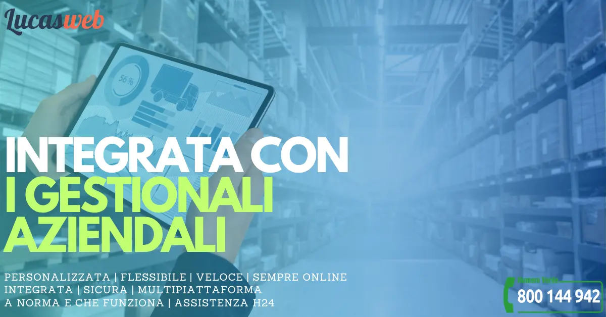 Piattaforma B2B integrata con il gestionale aziendale Piattaforma B2B integrata con il gestionale aziendale