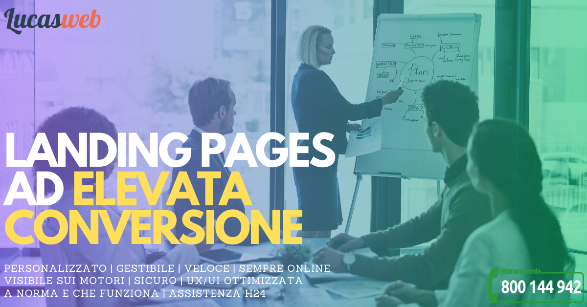Landing pages ottimizzate per ottenere una elevata conversione Landing pages ottimizzate per ottenere una elevata conversione