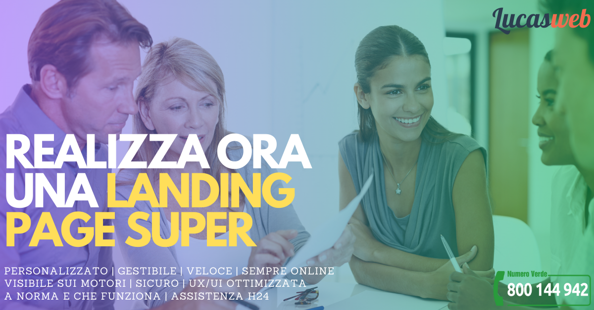 Landing pages professionali Landing pages professionali