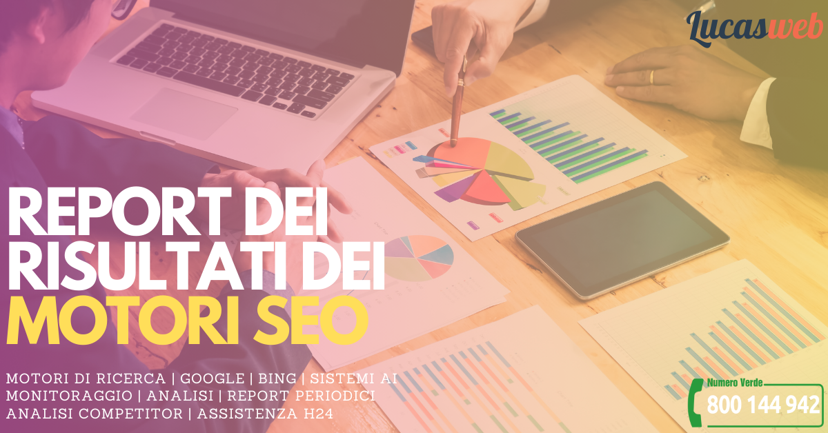 Report dati per analisi traffico sul sito web