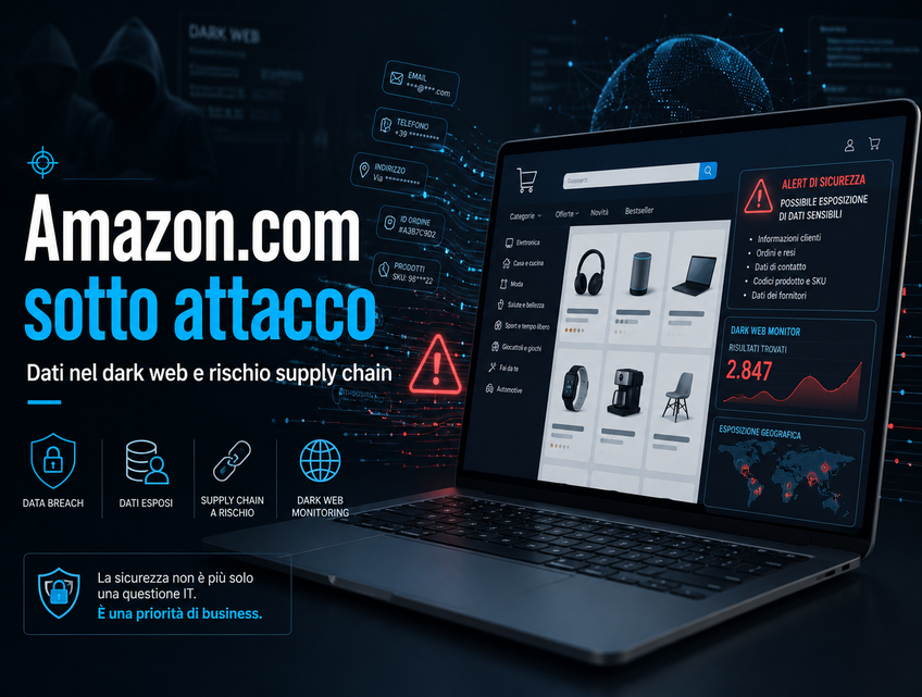 Amazon.com sotto attacco: 2,8 milioni di record finiti nel dark web con ...