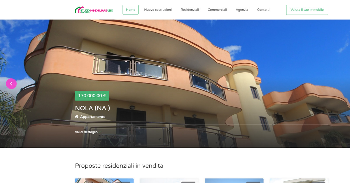 Sito web e gestionale per agenzia immobiliare