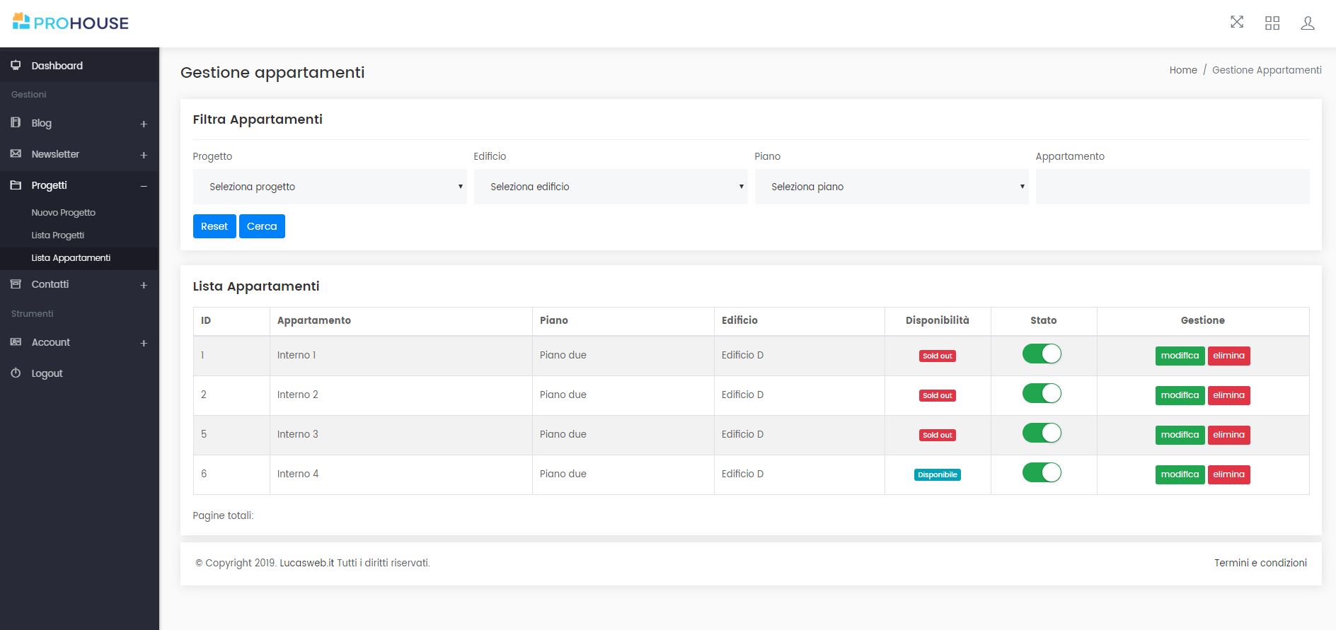 Software CRM settore immobiliare