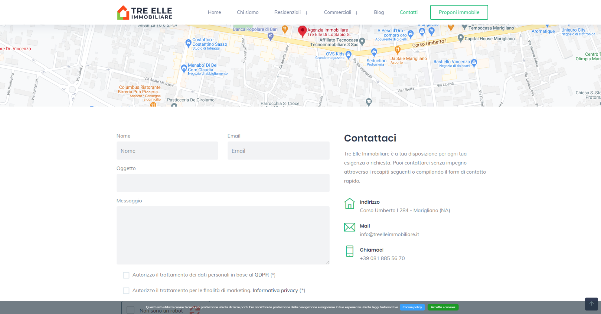 Sito web agenzia immobiliare