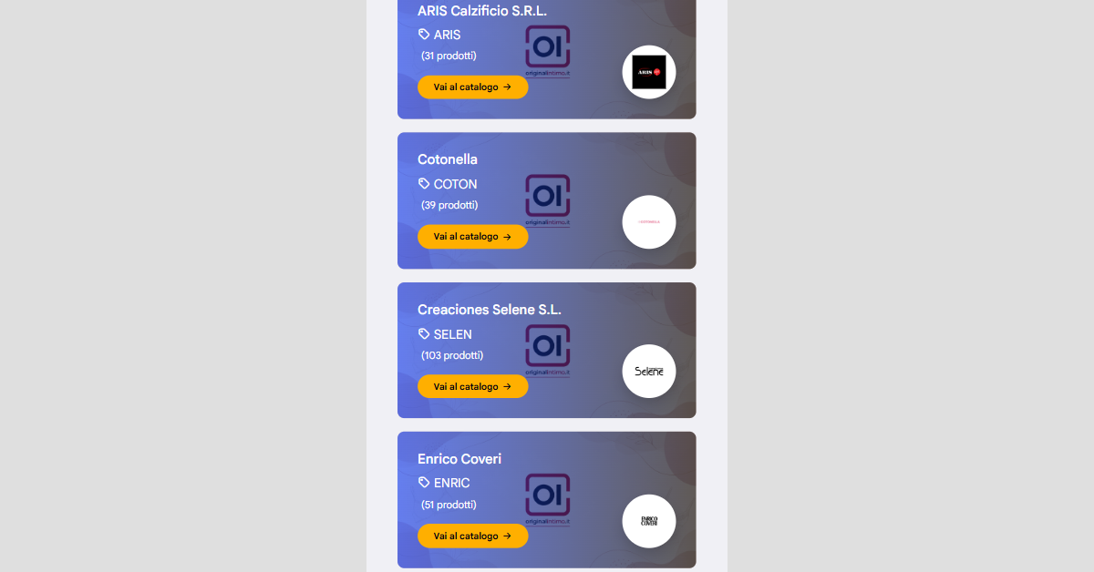 WEBAPP Marchi